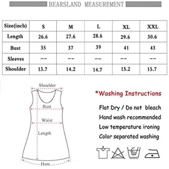 NWT Bearsland Women's Sleeveless Maternity Nursing Tank Top Breastfeeding - Picture 6 of 6